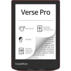 Электронная книга 6' PocketBook Verse Pro, Passion Red, WiFi, 1448x1072 (E Ink Carta), 512Mb / 16Gb, сенсорный экран, 16 градаций Электронная книга 6' PocketBook Verse Pro, Passion Red, WiFi, 1448x1072 (E Ink Carta), 512Mb / 16Gb, сенсорный экран, 16 градаций
