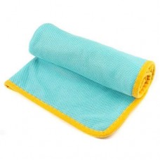 Полотенце универсальное ColorWay, Turquoise, 40x40 см,микрофибра, плотность 600 г/м?, волокно 'крученая петля', для сухой и Полотенце универсальное ColorWay, Turquoise, 40x40 см,микрофибра, плотность 600 г/м?, волокно 'крученая петля', для сухой и