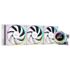 Система жидкостного охлаждения ID-Cooling Space LCD SL360 белый, 3х120мм ARGB fans, 4pin PWM, Intel