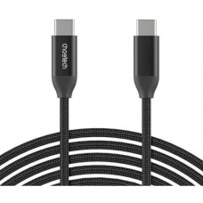 Кабель Type-C - Type-C, 2 м, черный, Choetech, 240 Вт, 5A (XCC-1036-BK)