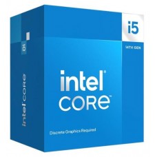 Процессор Intel Core i5 (LGA1700) i5-14400F, Box, 10x2.5 ГГц (Turbo Boost 4.7 ГГц, 16 потоков), L3 20Мб, Raptor Lake, 10 нм, TDP