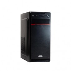 Корпус GTL T1668 черный, без БП, Mini Tower, Micro ATX / Mini ITX, 2xUSB 2.0, 370x176x410 мм, 0.4 мм, 2.6 кг