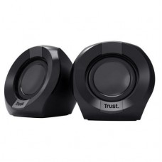 Колонки 2.0 Trust Polo, черный, 4 Вт, 3.5 мм, питание от USB, 1.3 м (25164)
