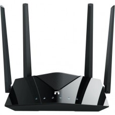 Роутер Netis NX10, черный, WiFi 6 (802.11ax), 5GHz (до 1201 Мб/с) / 2.4GHz (до 300 Мб/с), 1xGWAN, 3xGLAN, 4 внешние несъемные