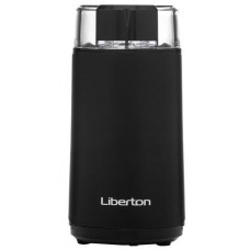 Кофемолка Liberton LCG-2302, черный, 150W, 60г, блокировка включения при снятой крышке, пластиковый корпус, нож из нержавеющей