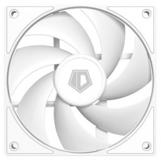 Вентилятор 120 мм, ID-Cooling AF-125-W, белый, 120x120x25 мм, 500-2000 об/мин, <29.85 дБ, 4-pin (PWM), 78.25CFM, гидравлический