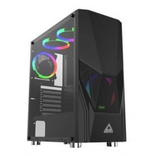Корпус Montech FIGHTER 500, черный, Mid Tower, без БП, для ATX / Micro ATX / Mini ITX, 1xUSB 3.0 / 2xUSB 2.0, макс. CPU - 160 мм /