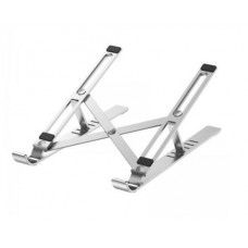 Подставка для ноутбука до 15' Choetech H045-SL, серебристый, алюминий, компактная конструкция, размер - 240 х 150 х 23 мм, 212 г