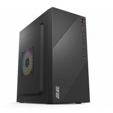 Корпус 2E TeamX (TMX04), черный, 400 Вт, Mini Tower, для Micro ATX / Mini ITX, 2xUSB 2.0, макс. CPU - 145 мм / VGA - 220 мм, 1x80