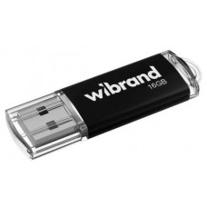Флеш накопитель USB 16Gb Wibrand Cougar, черный, USB 2.0 (WI2.0/CU16P1B)