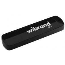 Флеш накопитель USB 32Gb Wibrand Grizzly, черный, USB 2.0 (WI2.0/GR32P3B)