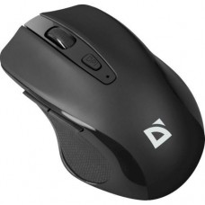 Мышь беспроводная Defender Prime MB-053, черный, USB, оптическая (сенсор PixArt 3065), 800-1600 dpi, 5 кнопок, 1xAA (52053)