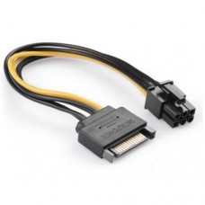 Переходник питания 6-pin VGA (M) - SATA (M), 20 см (S0512)
