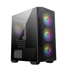 Корпус MSI MAG FORGE M100R, черный, без БП, Micro Tower, для Micro-ATX / Mini-ITX, 1xUSB 3.2 / 2xUSB 2.0, макс. CPU - 160 мм / VGA