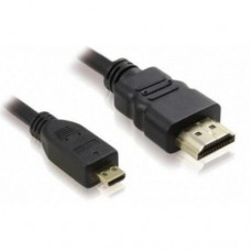 Кабель HDMI (M) - micro HDMI (M), 2 м, черный, Atcom, V1.4 (22402)