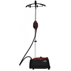 Отпариватель Monte MT-1564, черный/Red, 2800W, паровой удар, постоянный пар, объем бака для воды 1500мл, телескопическая стойка,