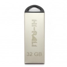 Флеш накопитель USB 32Gb Hi-Rali Fit, серебристый, USB 2.0 (HI-32GBFITSL) Флеш накопитель USB 32Gb Hi-Rali Fit, серебристый, USB 2.0 (HI-32GBFITSL)