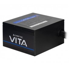 Блок питания 850 Вт, Chieftec VITA, черный, 80+ Bronze, 120 мм FDB, 2xMolex / 6xSATA / 4x6+2-pin / 2x4+4-pin / 1x20+4-pin, защита