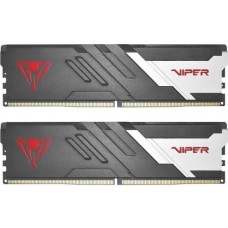 Память 16Gb x 2 (32Gb Kit) DDR5, 6000 MHz, Patriot Venom, черный, 30-40-40-76, 1.35V, с радиатором (PVV532G600C30K)