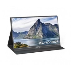 Монитор 15.6' Arzopa S1 Table, черный, WLED, IPS, 1920x1080, 16:9, 5 мс, 60 Гц, 250 кд/м?, 1000:1, 85°/85°, 2xType-C/ mini-HDMI,
