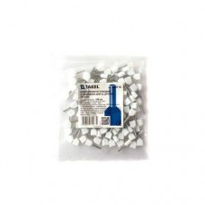 Втулочный наконечник с изоляцией для двух проводов TE 0.5/8 белый 100шт Втулочный наконечник с изоляцией для двух проводов TE 0.5/8 белый 100шт