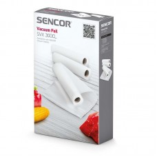 Плёнка для вакуумирования Sencor SVX 300CL, длина - 2 м, ширина - 20 см, 3 рулона