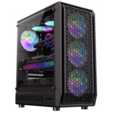 Корпус GameMax Forge AB, черный, без БП, Midi Tower, E-ATX / ATX / Micro ATX / Mini ITX, Type-C / USB 3.0 / USB 2.0, макс. CPU -