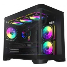 Корпус GameMax HYPE-M, черный, без БП, Micro Tower, Micro ATX / Mini-ITX, 1xUSB 3.0 / 2xUSB 2.0, макс. CPU - 157 мм / VGA - 400