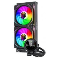 Система жидкостного охлаждения GameMax IceBurg 240 Digital, черный