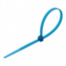 Стяжки для кабеля, 150 мм х 2.5 мм, 100 шт, синие, Takel