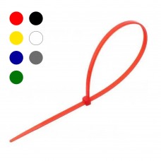 Стяжки для кабеля, 150 мм х 2.5 мм, 100 шт, ассорти, Takel