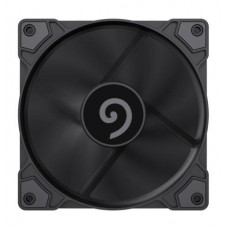 Вентилятор 120 мм, GameMax GMX-WFBK-PWM, черный, 120х120х25 мм,  800-1600 об/мин, до 30 дБ, 4-pin (PWM, 50 см), гидродинамический