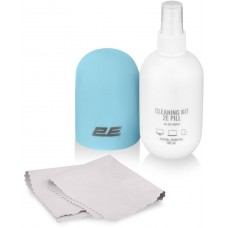 Набор чистящий 2E для экранов: спрей 140 мл, салфетка из микрофибры 20x20 см, синий/белый (2E-SK140BL) Набор чистящий 2E для экранов: спрей 140 мл, салфетка из микрофибры 20x20 см, синий/белый (2E-SK140BL)