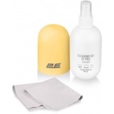 Набор чистящий 2E для экранов: спрей 140 мл, салфетка из микрофибры 20x20 см, желтый/белый (2E-SK140YW) Набор чистящий 2E для экранов: спрей 140 мл, салфетка из микрофибры 20x20 см, желтый/белый (2E-SK140YW)