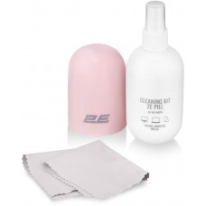 Набор чистящий 2E для экранов: спрей 140 мл, салфетка из микрофибры 20x20 см, розовый/белый (2E-SK140PN) Набор чистящий 2E для экранов: спрей 140 мл, салфетка из микрофибры 20x20 см, розовый/белый (2E-SK140PN)