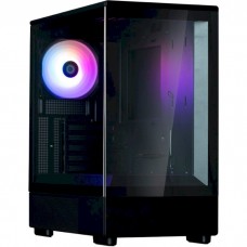 Корпус Zalman P10, черный, Mini Tower, без БП, для Micro ATX / Mini ITX, 1xType-C / 1xUSB 3.0, макс. CPU - 173 мм / VGA - 384 мм,