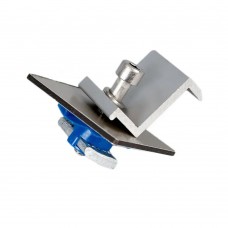 Краевой крепеж ФЭМ 35 мм, для оцинкованной системы креплений, изоляционная прокладка, 30-40 мм, притиск крайний, прокладка 60х60х4 Краевой крепеж ФЭМ 35 мм, для оцинкованной системы креплений, изоляционная прокладка, 30-40 мм, притиск крайний, прокладка 60х60х4