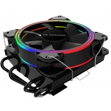 Кулер для процессора 2E Gaming Air Cool AC120T4 ARGB, черный, алюминий и медные тепловые трубки, 1x120 мм ARGB, для Intel