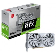 Видеокарта GeForce RTX 3050, MSI, VENTUS 2X XS OC (белый Edition), 8Gb GDDR6, 128-bit, DVI-D/HDMI/DP, 1807/14000 MHz, 6-pin (RTX Видеокарта GeForce RTX 3050, MSI, VENTUS 2X XS OC (белый Edition), 8Gb GDDR6, 128-bit, DVI-D/HDMI/DP, 1807/14000 MHz, 6-pin (RTX
