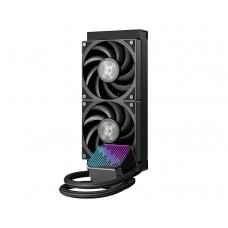 Система жидкостного охлаждения ID-Cooling DX240 MAX, черный, Intel: 1851/1700/1200/1151/1150/1155/1156, AMD: AM4/AM5, до 300 Вт,