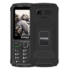 Мобильный телефон Sigma mobile X-treme PR68 Type-C, черный, 2 Mini-SIM, 2.8' (240x320), microSD (max 32Gb), Cam 0,3Mp, no GPS, no