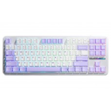 Клавиатура Aula F87 EN/UA белый/Lilac, USB, кабель 1.8 м, 365.9 х 139 х 41.1 мм, подсветка, количество клавиш 87 (6948391202464)