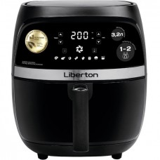 Мультипечь Liberton LAF-3206, черный, 1300W, 3,2л, 8 программ, сенсорное управление, таймер, автоотключение, антипригарное