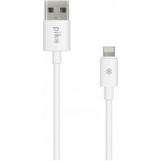 Кабель USB AM - Lightning, 2 м, белый, Piko, 2.4A (CB-UL12)