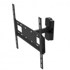 Настенное крепление LCD/Plasma TV 43-65' Квадо К-256 цвет черный, до 25 кг, VESA:400x400 мм, наклон: -12? ~ +12?, поворот: до 180