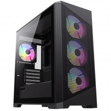 Корпус GameMax Destroyer MB, черный, без БП, Mid Tower, для MicroATX / Mini-ITX, 1xUSB 3.0 / 2xUSB 2.0, макс. CPU - 165 мм / VGA -
