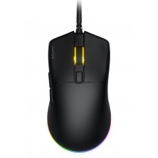 Мышь Hator Pulsar 3, черный, USB, оптическая (сенсор PixArt PMW 3311), до 12000 dpi, 35G, RGB подсветка, переключатели Hator