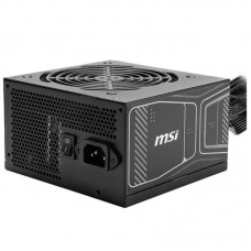 Блок питания 850 Вт, MSI MAG A850GN PCIE5, черный, 80+ золотистый, Active PFC, 12 см, 2xMolex / 4xSATA / 1x16-pin / 2x6+2-pin /