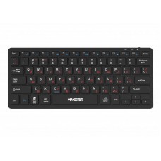 Клавиатура беспроводная Maxxter KBW-C01B-UA, черный, USB 2.4GHz, 78 кнопок, аккумулятор 180 mAh Клавиатура беспроводная Maxxter KBW-C01B-UA, черный, USB 2.4GHz, 78 кнопок, аккумулятор 180 mAh