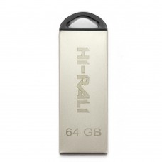 Флеш накопитель USB 64Gb Hi-Rali Fit, серебристый, USB 2.0 (HI-64GBFITSL) Флеш накопитель USB 64Gb Hi-Rali Fit, серебристый, USB 2.0 (HI-64GBFITSL)